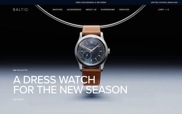 Baltic Watches screenshot