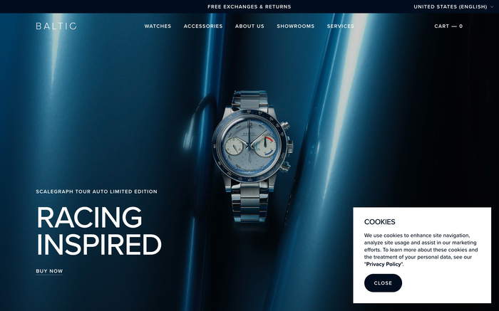 Baltic Watches screenshot