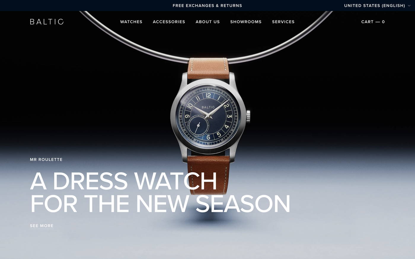 Baltic Watches screenshot