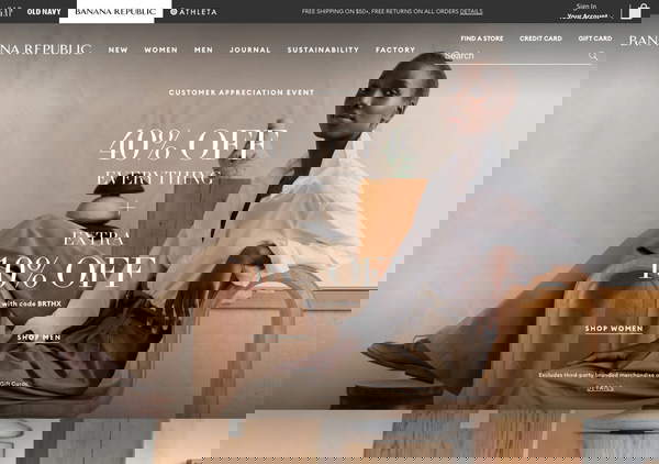 Banana Republic screenshot