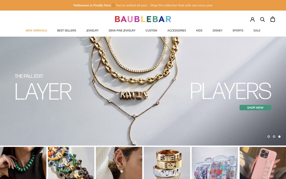 BaubleBar website