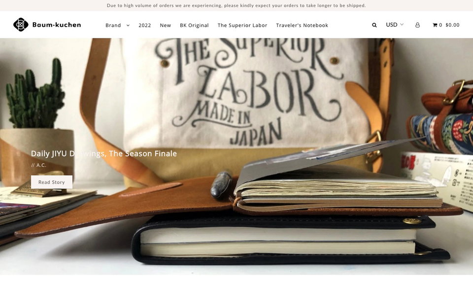 Baum-kuchen website