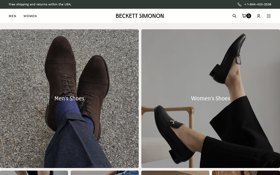 Beckett Simonon website
