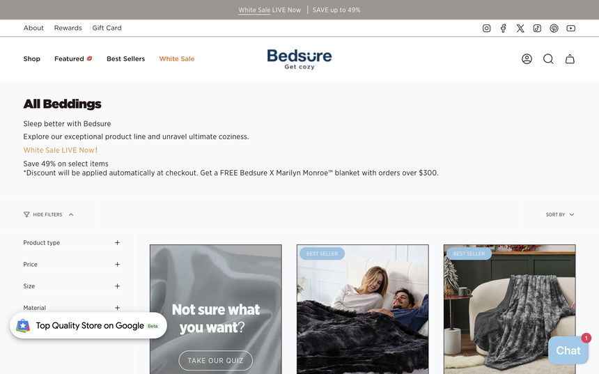 Bedsurehome on Shomp