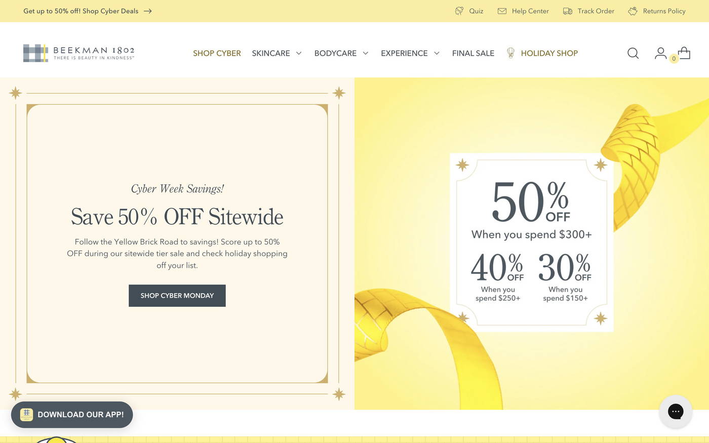 Beekman 1802 screenshot