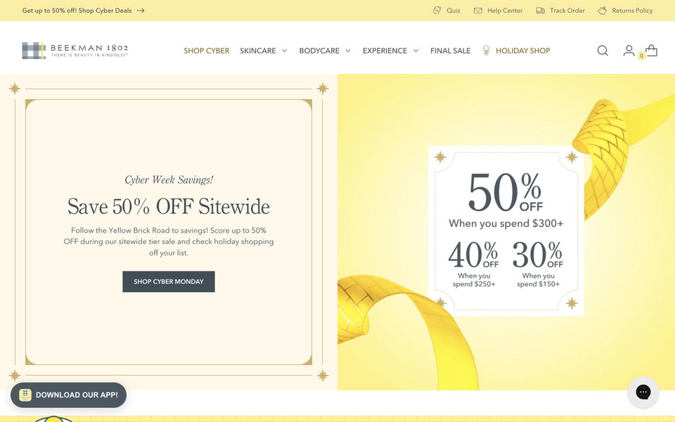 Beekman 1802 website