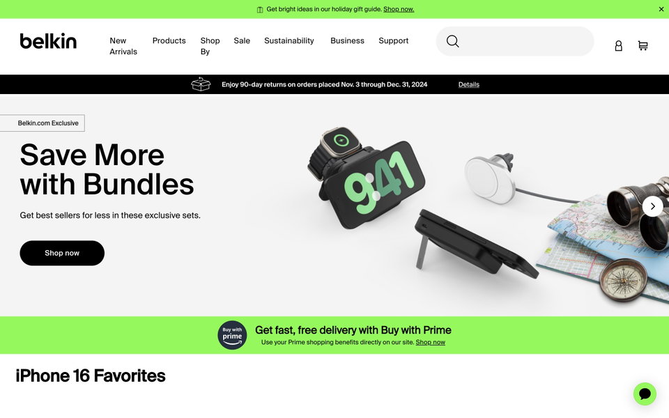 Belkin website