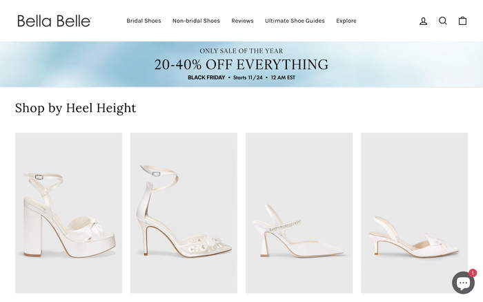 Bella Belle Shoes screenshot
