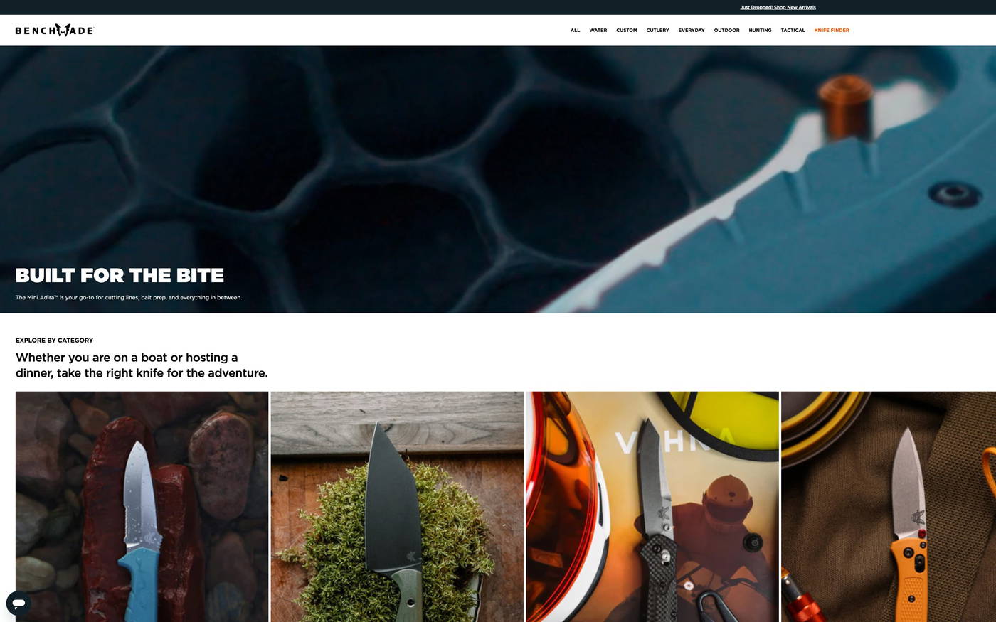 Benchmade screenshot