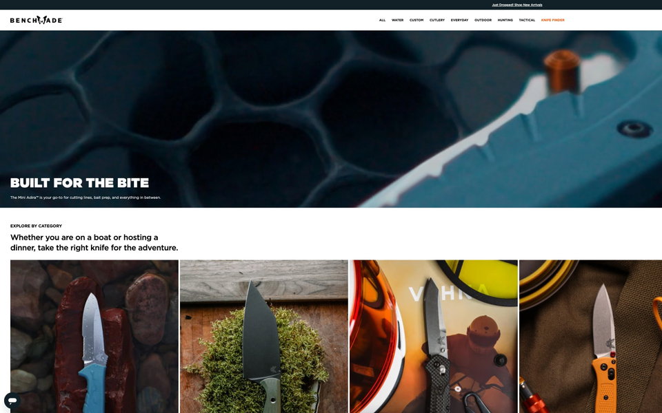 Benchmade website