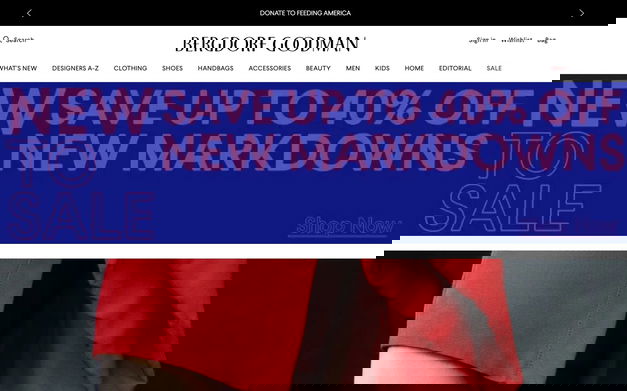 Bergdorf Goodman on Shomp