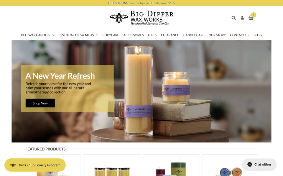 Big Dipper Wax Works website