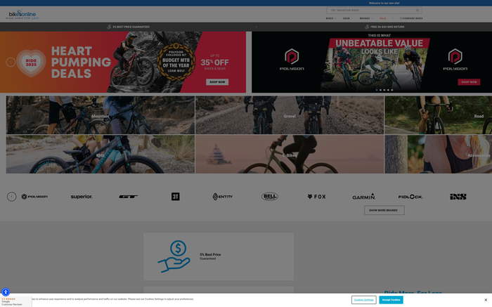 BikesOnline screenshot