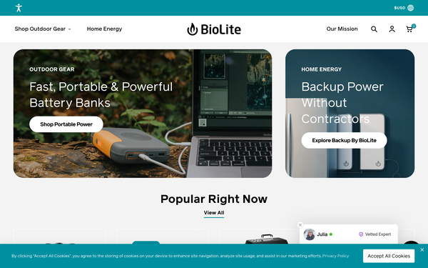 BioLite Energy screenshot