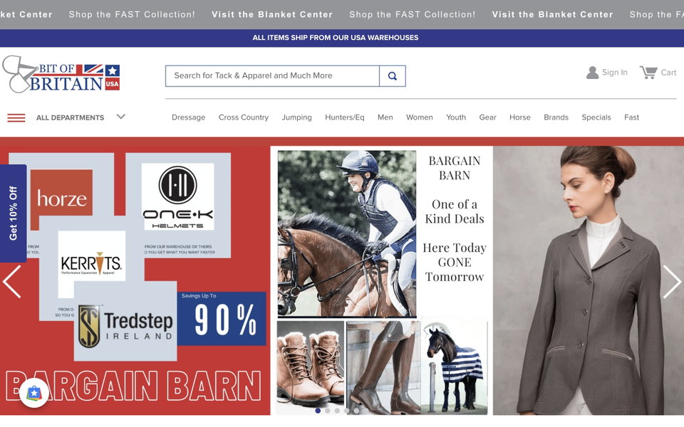 Bit of Britain website
