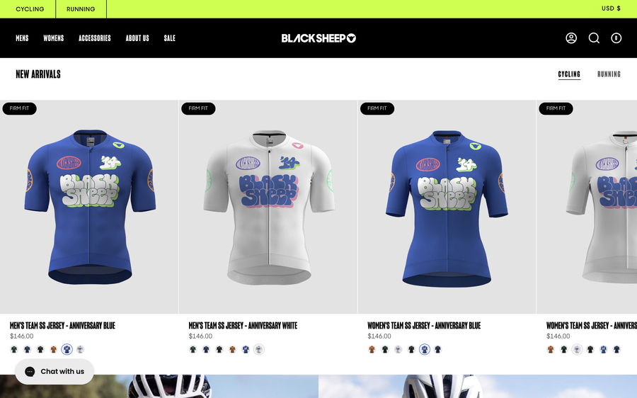 Black Sheep Cycling on Shomp