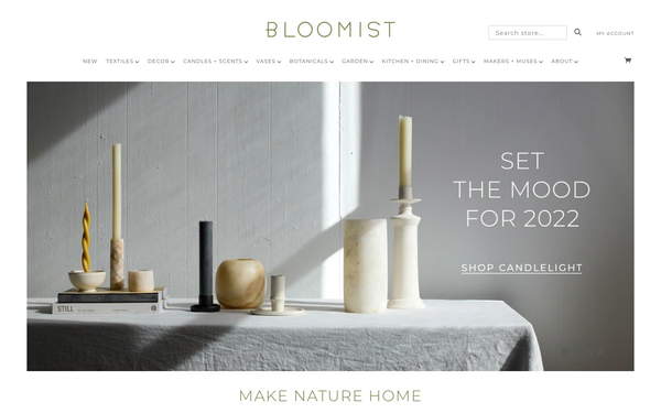 Bloomist screenshot