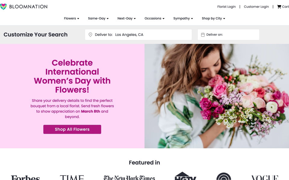BloomNation website