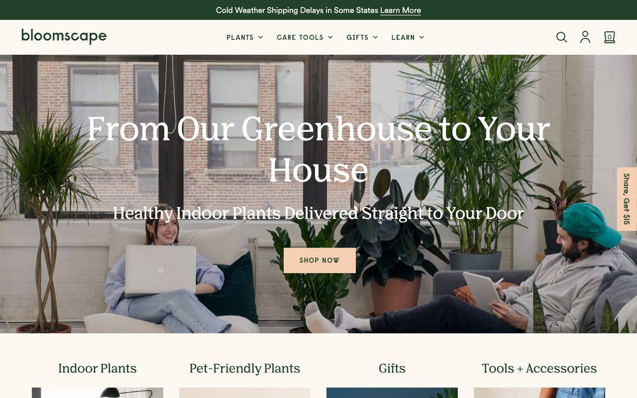 Bloomscape screenshot