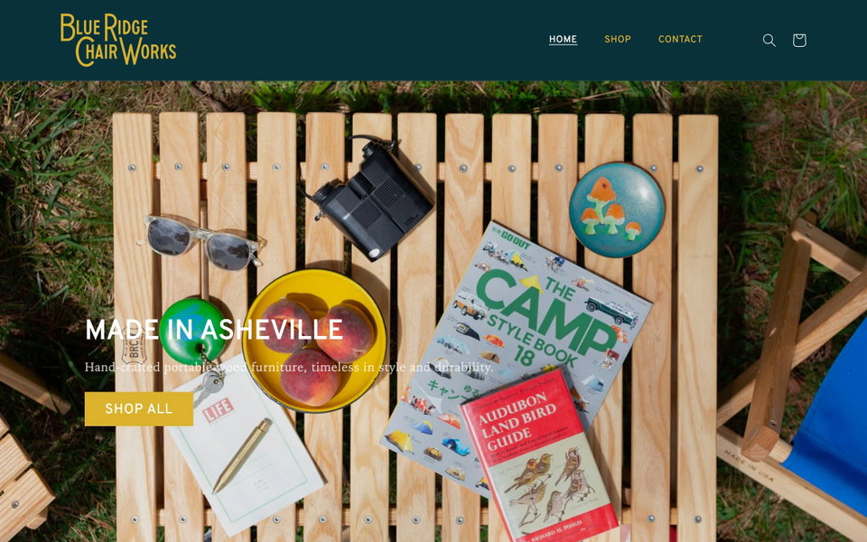 Blue Ridge Chair Works website