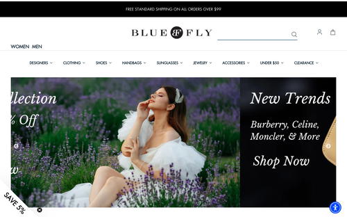 Bluefly website
