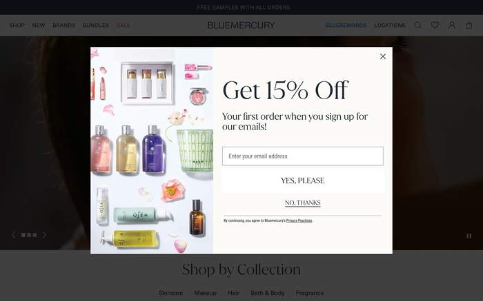 Bluemercury screenshot