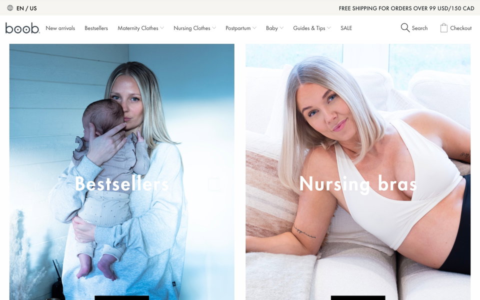 Boob Design website