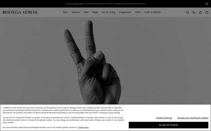 Bottega Veneta screenshot