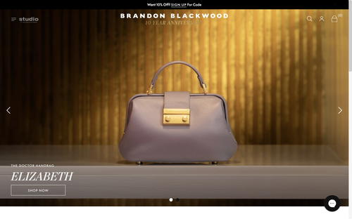 Brandon Blackwood website