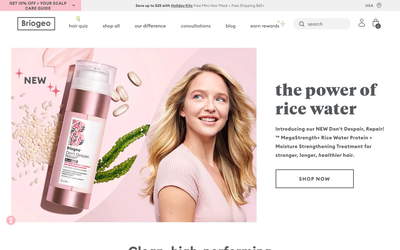 Briogeo Hair Care screenshot