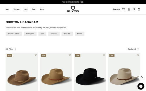 Brixton website screenshot