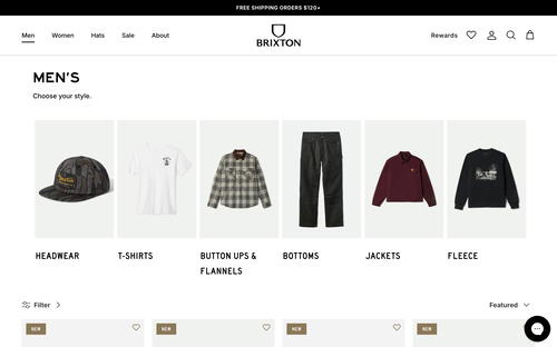 Brixton website screenshot