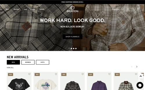 Brixton website screenshot