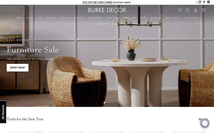 Burke Décor screenshot