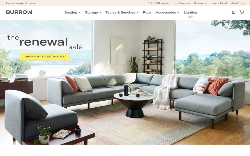 Burrow website