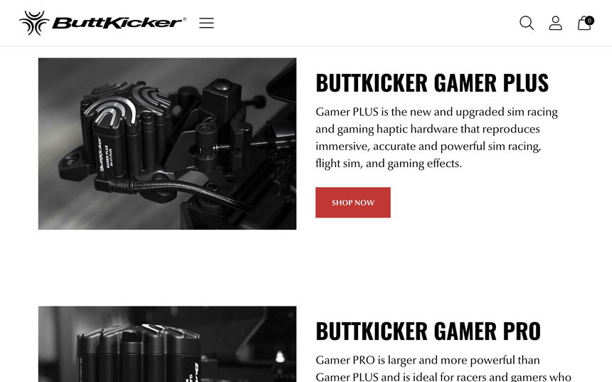 ButtKicker on Shomp