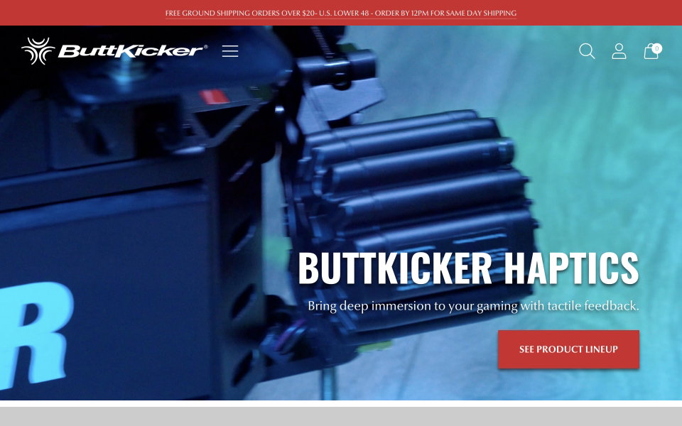 ButtKicker website