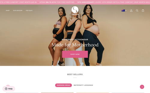 Cadenshae website screenshot