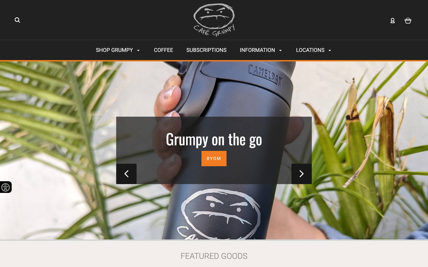 Cafe Grumpy screenshot