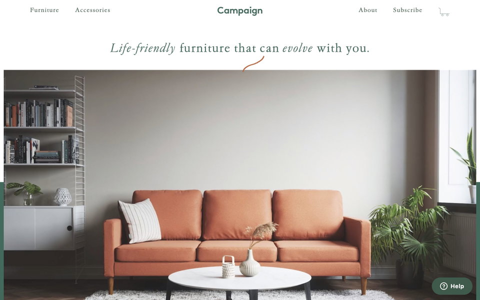 Campaign website