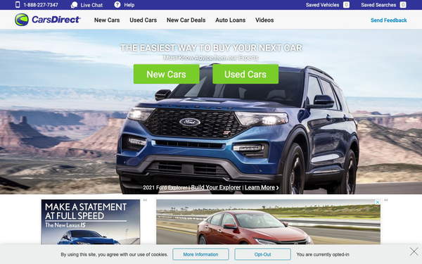 CarsDirect screenshot