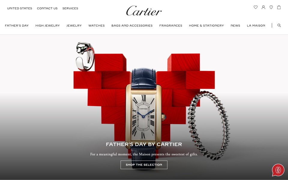 Cartier website