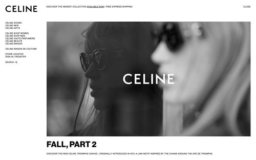 Celine website