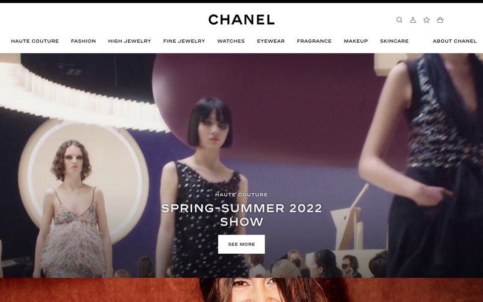 CHANEL website