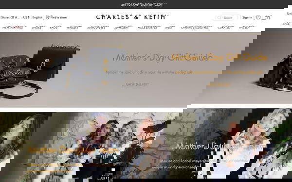 Charles & Keith screenshot
