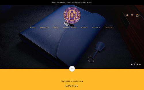 Chester Mox website screenshot