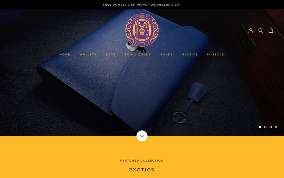Chester Mox website