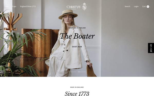 Christys' Hats screenshot