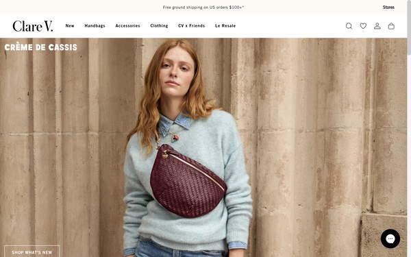 Clare V. screenshot