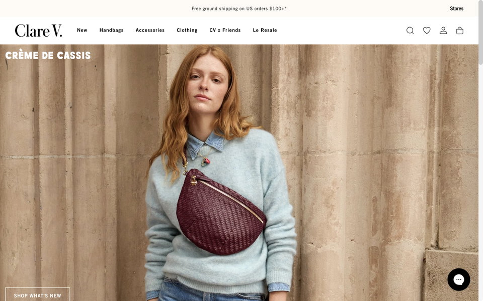 Clare V. website